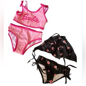 💓🖤NWT- 2 SUPER CUTE LITTLE GIRL BIKINIS  SZ 5&6💓🖤